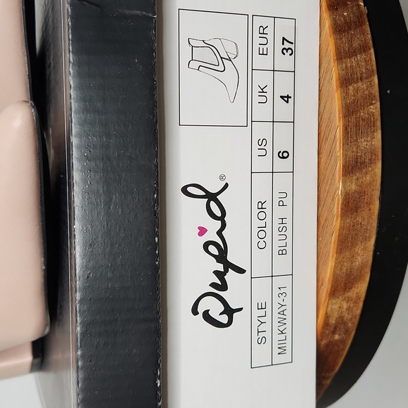 Qupid Shoes Qupid Boots Blush Pink Bootie Poshmark